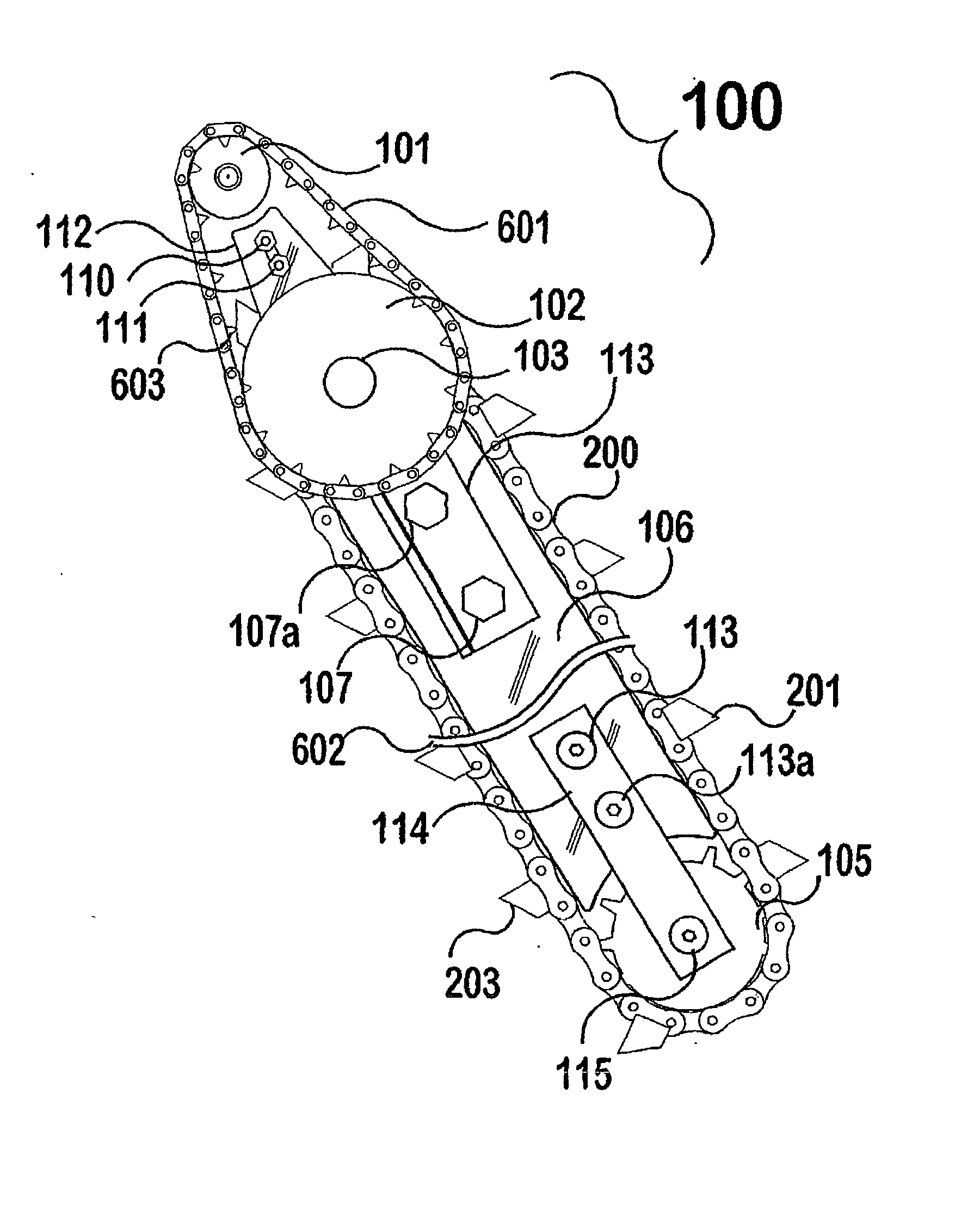 Trenching equipment