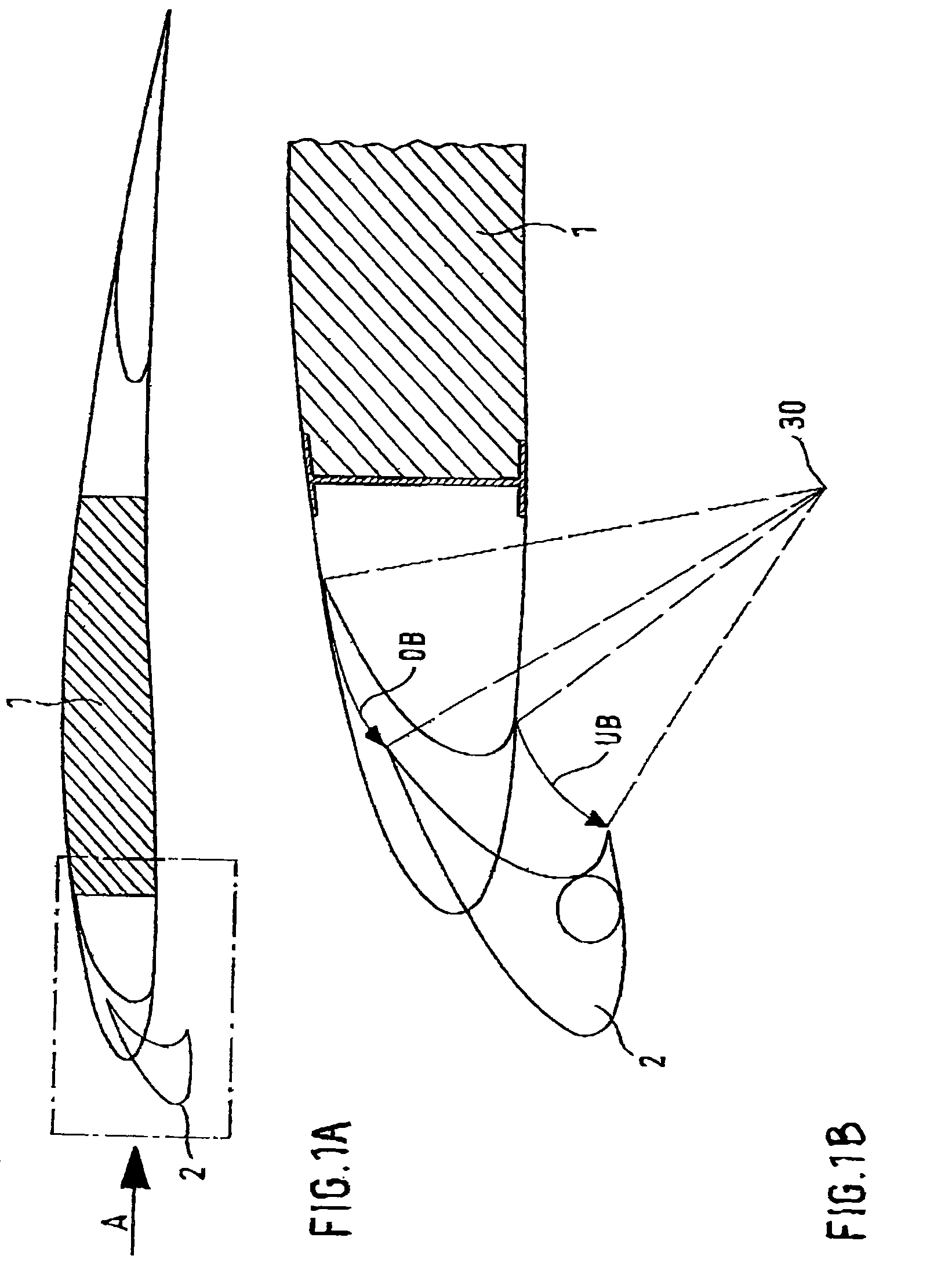 Aircraft wing with extendible nose flap