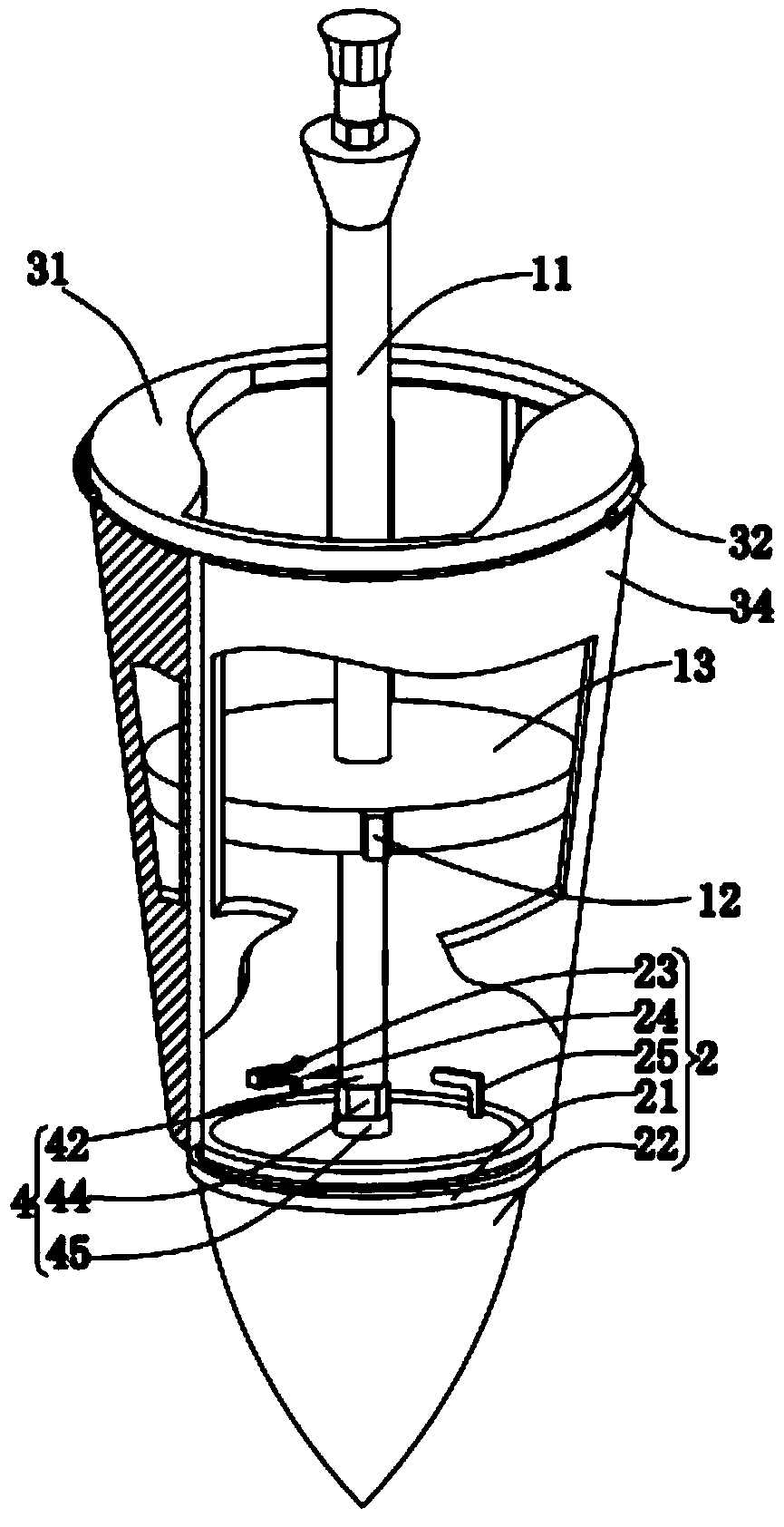 Hole enlarger for geological exploration