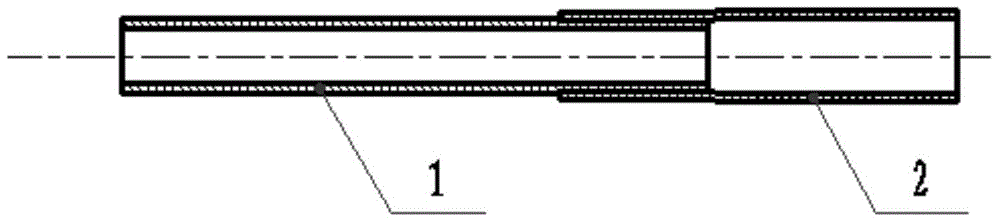 Technology for connecting same or different metal material pipes in rotary forging mode