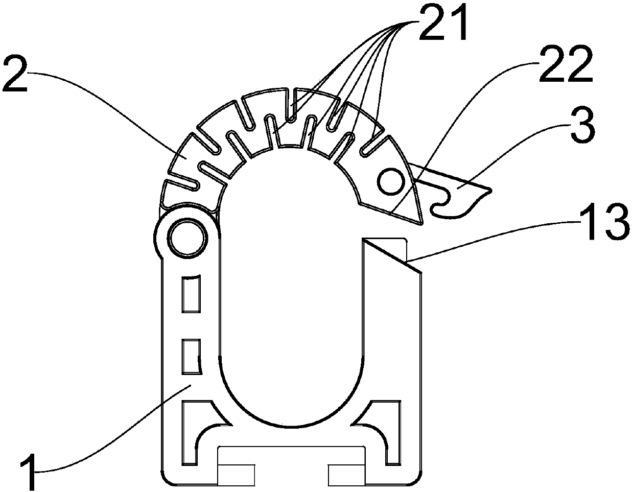 Safety clamp hoop