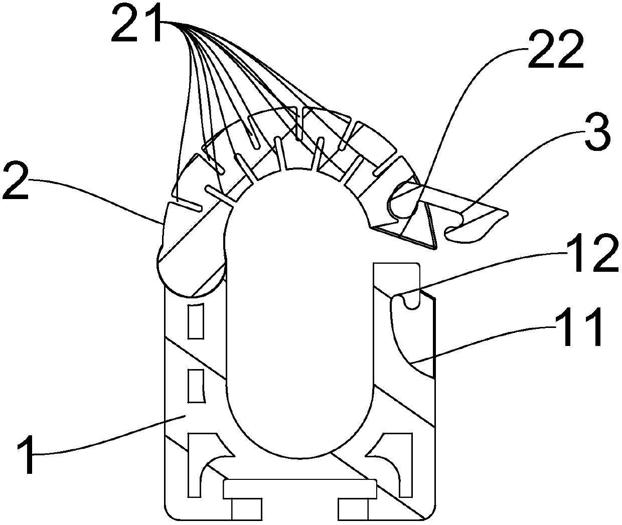 Safety clamp hoop