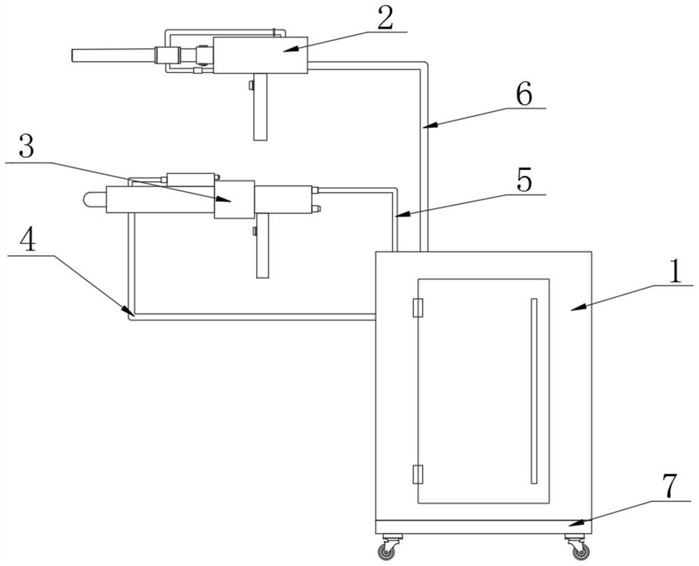 An implant tool for orthopedic prosthesis fixation