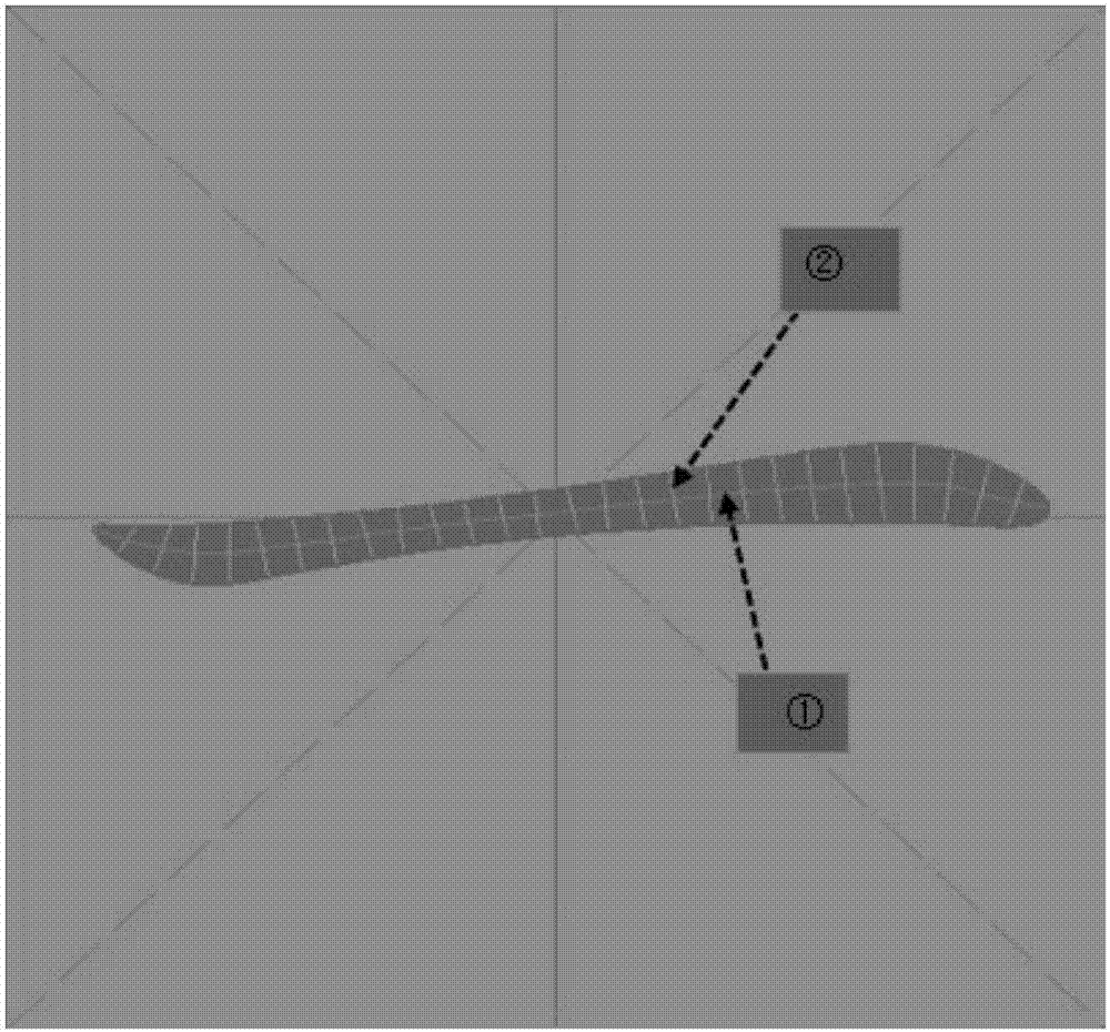 Chinese character font vectorization method