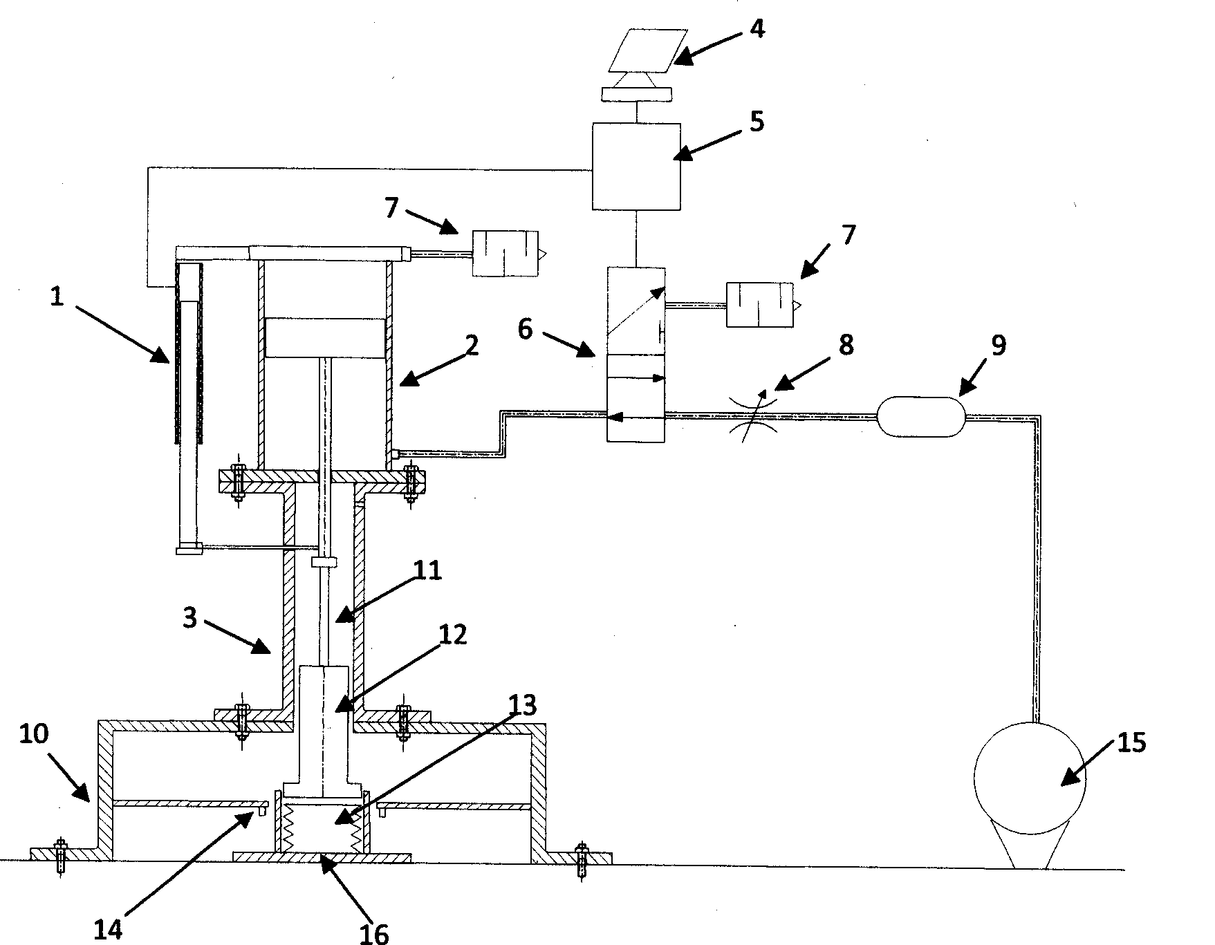 Foundation accumulating and sedimentation in-situ simulating apparatus and method under action of traffic loading