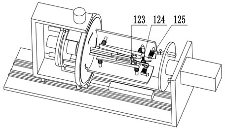 Steel rope winding device convenient to disassemble and assemble