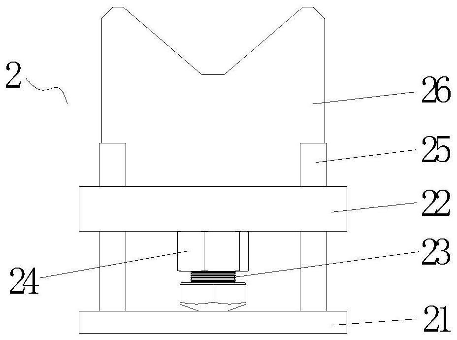 Horizontal bearing pressing system