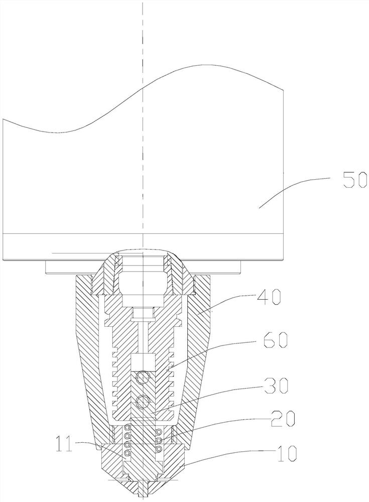 Electromagnetic heating static shaft shoulder friction stir welding mechanism and method