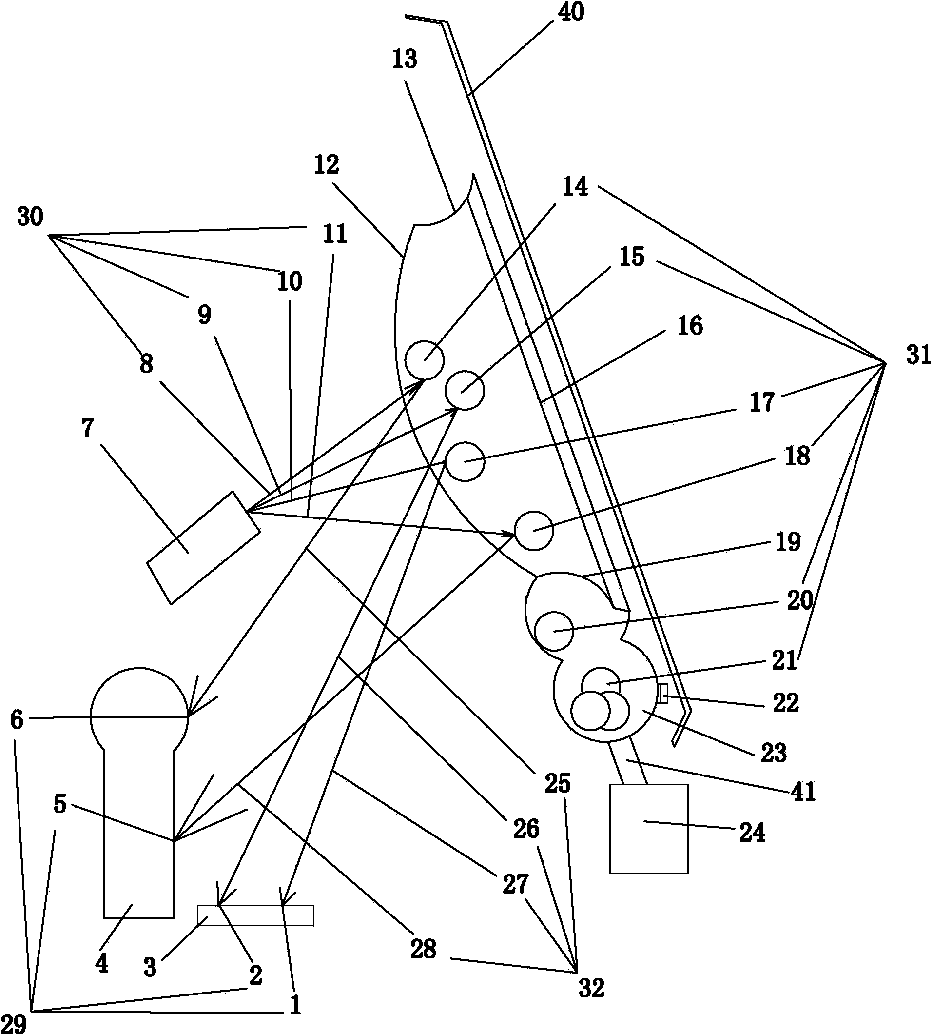 Lamp structure for fungi