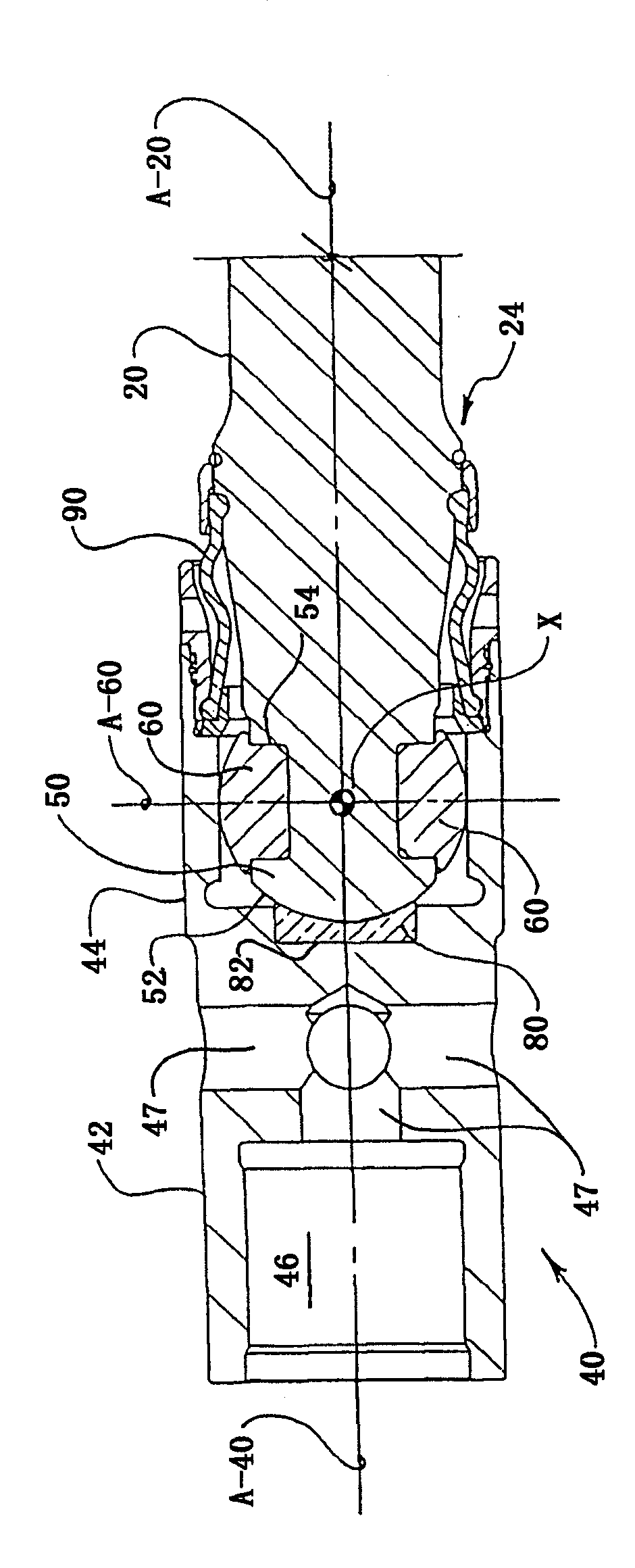 Drive shaft assembly for a downhole motor