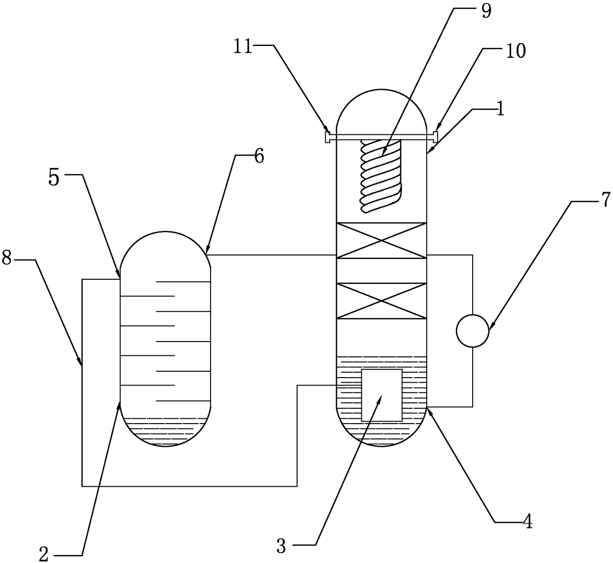 Argon production process and production line thereof