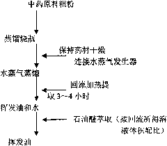 Sterilizing antiviral influenza-preventing spraying agent prepared from traditional Chinese medicine and production method thereof