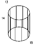 Vertical type oil separator