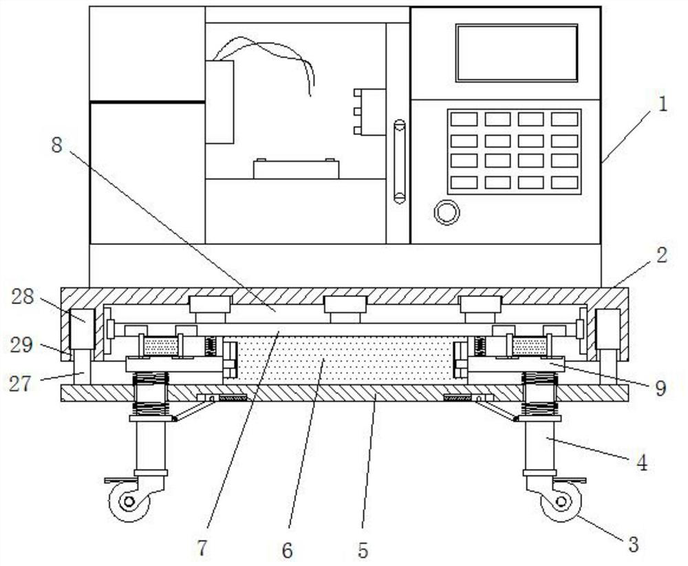 A mobile mechatronics machining lathe