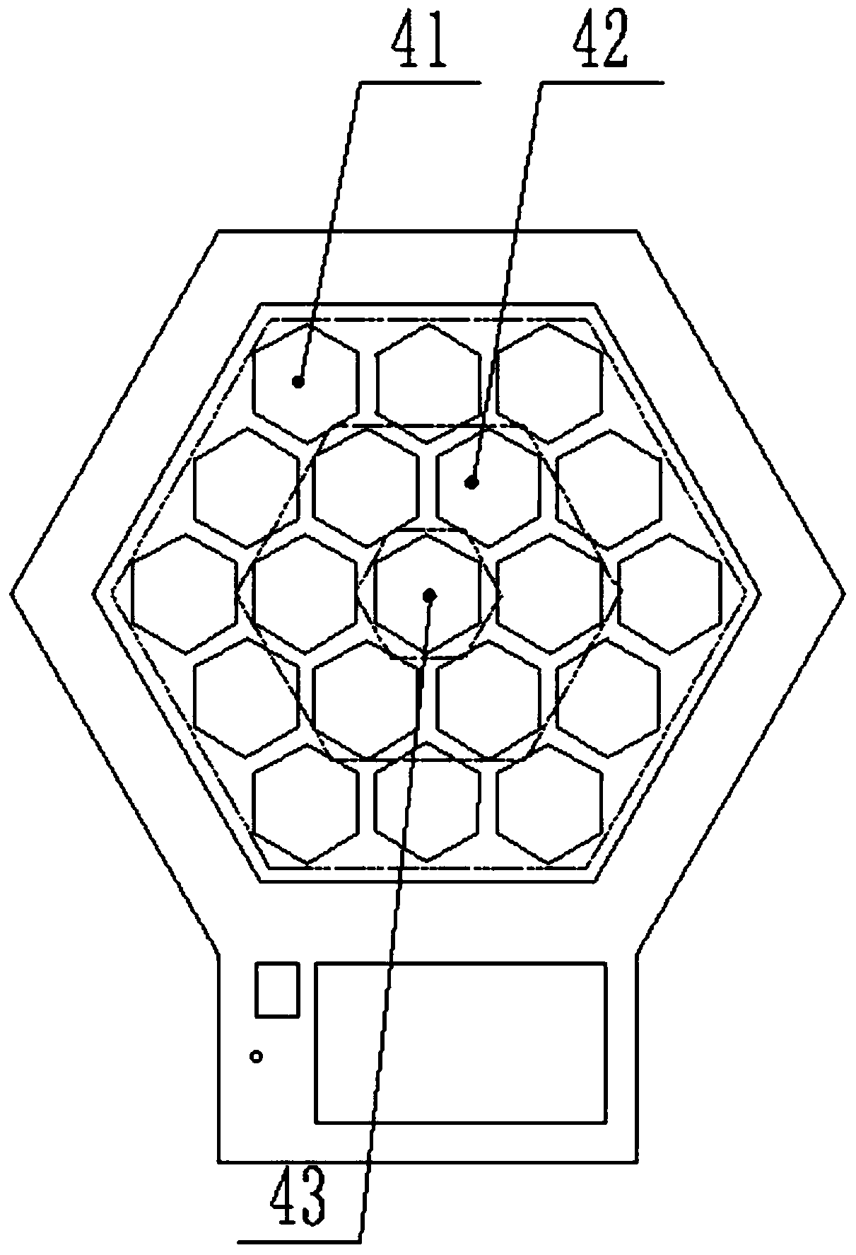 Intelligent umbrella storage and withdrawal device and method for library