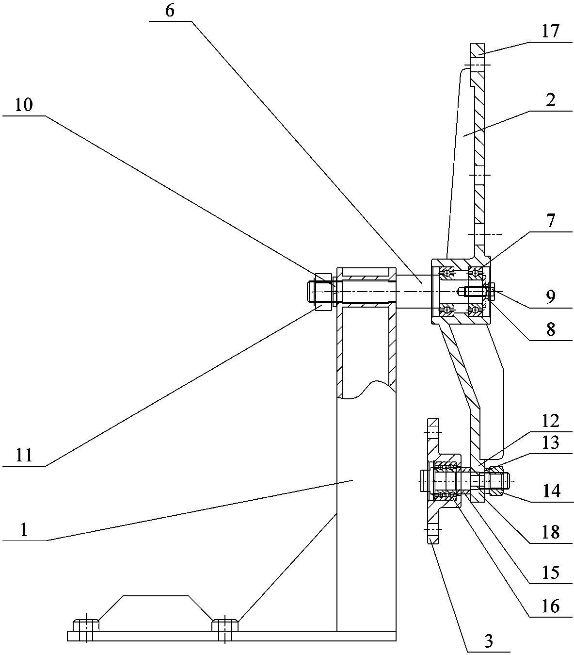 Small-load speed-shifting heavy-duty car manual shift control force-changing device