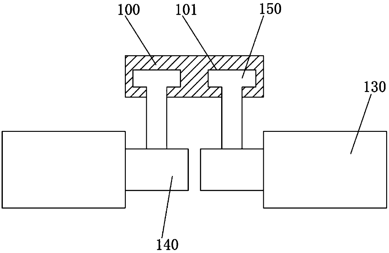 Brush pen cleaning device and application method thereof