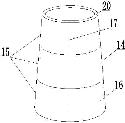 Prestressed concrete and steel combined tower on which self-support wind generator set can be assembled and anchoring method of prestressed concrete and steel combined tower