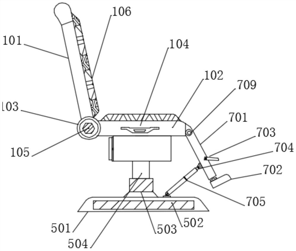 Rehabilitation training device for neurology department