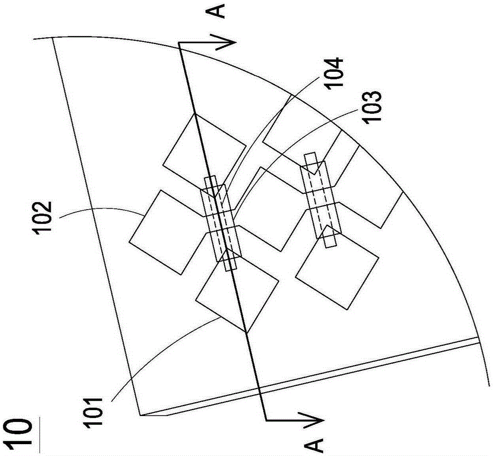 Metal grid touch module and its applicable touch display device