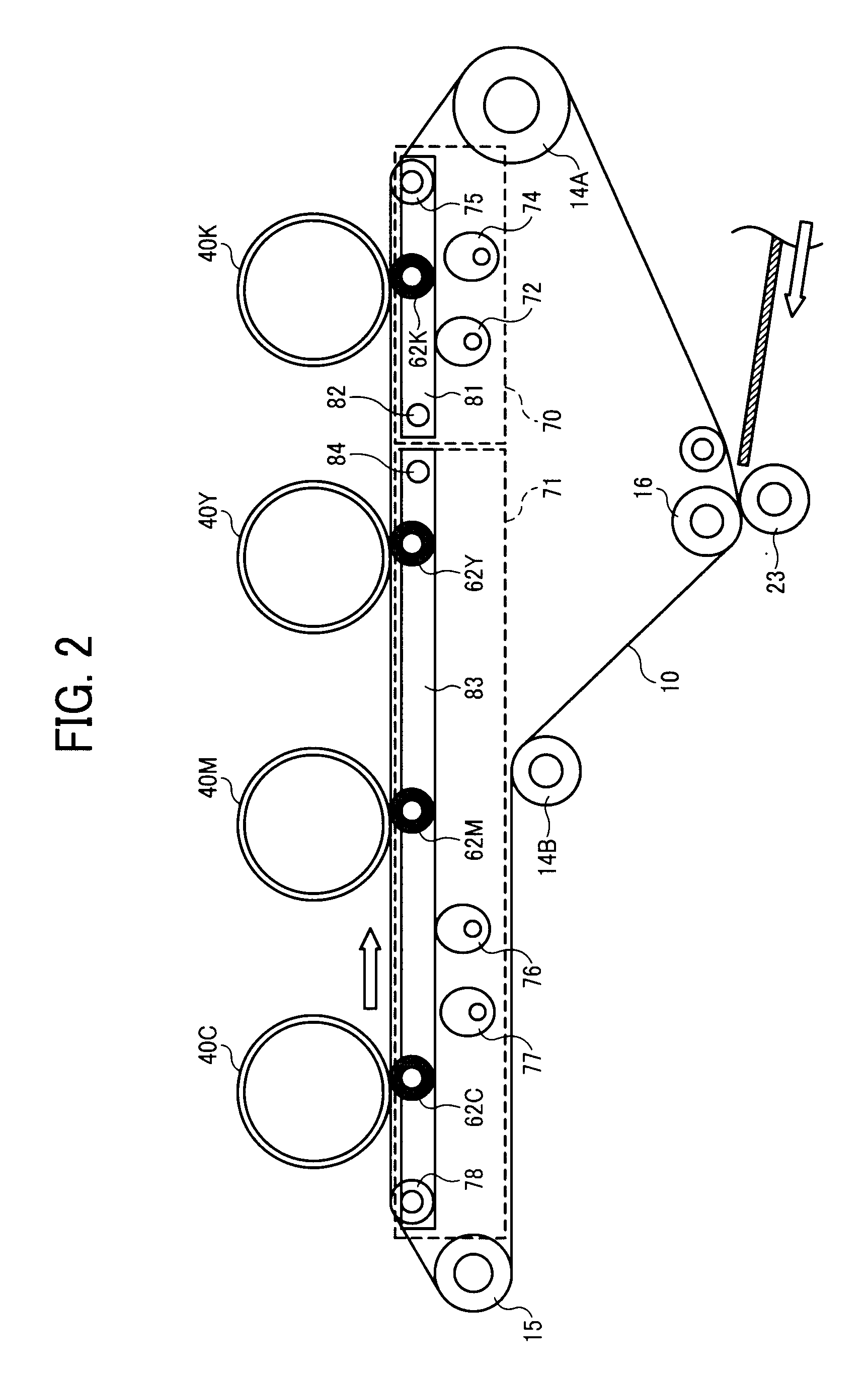 Transfer device and image forming apparatus using same