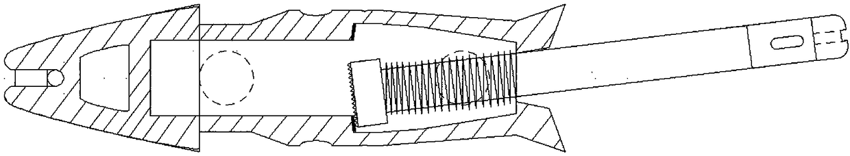 Integrated automatic shaking fishing tackle