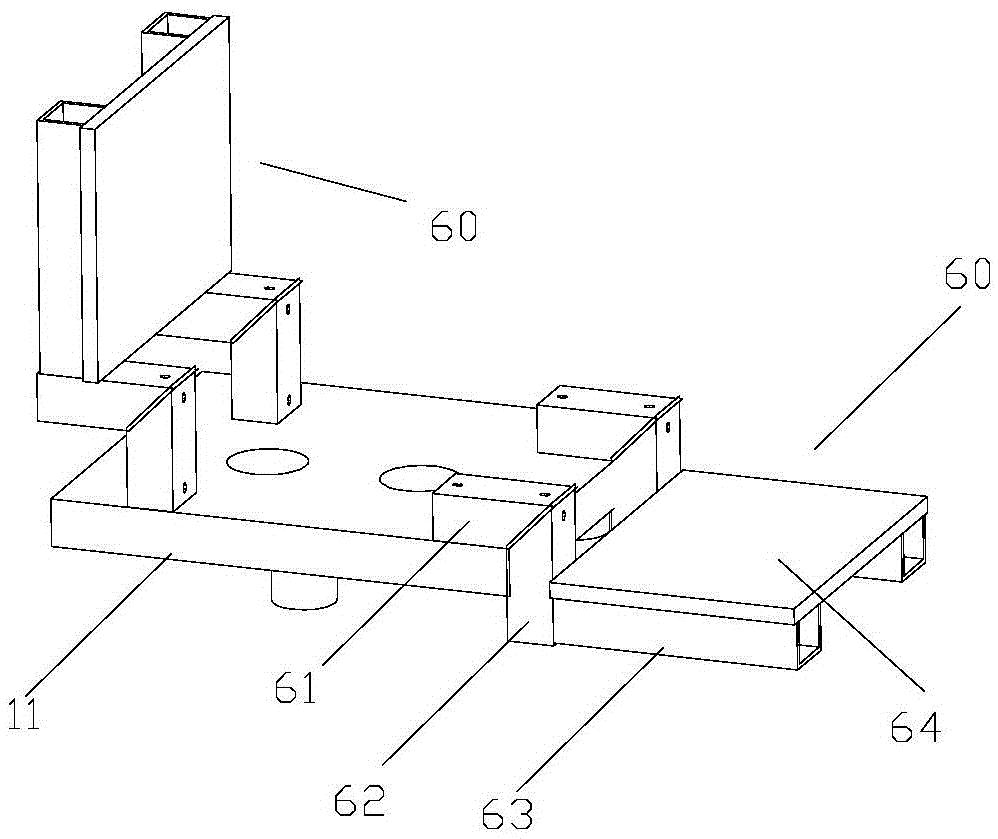 Portable soil measuring test device