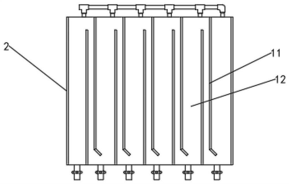 Integrated device suitable for rural sewage treatment in Yellow River basin