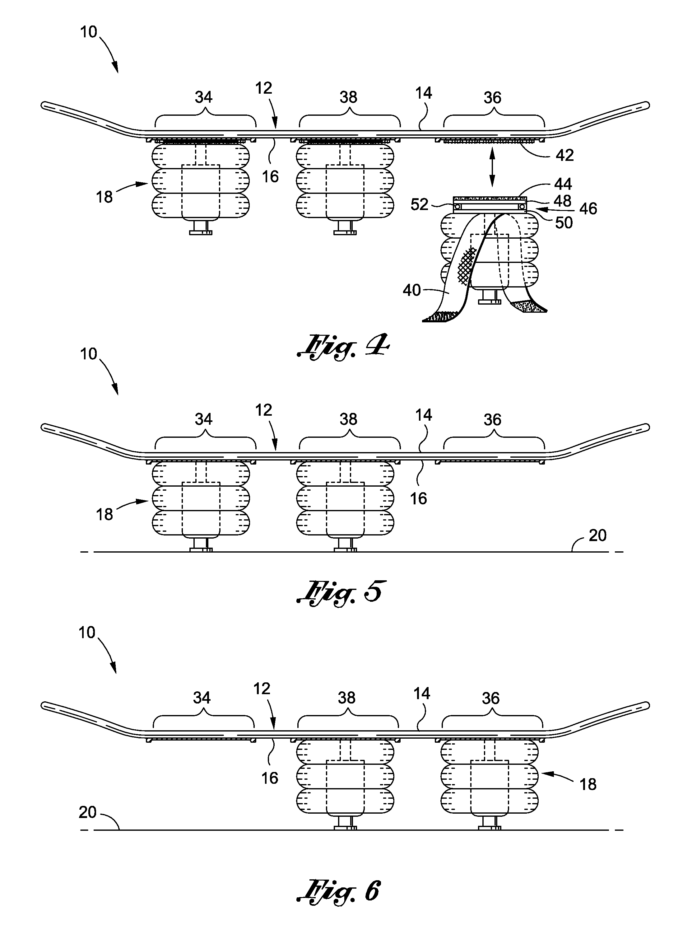 Sport board impact absorbing training device