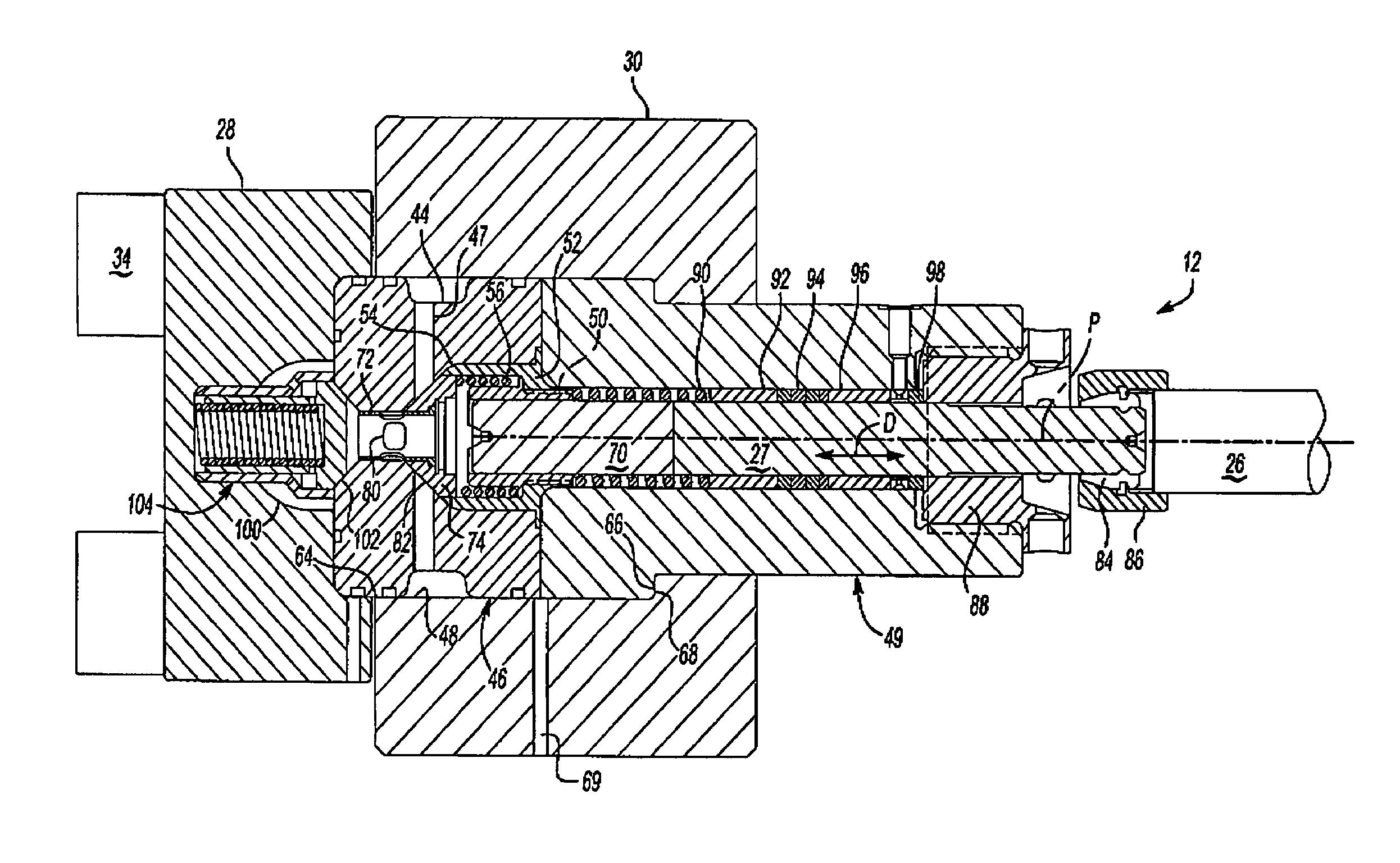 High pressure pump having replaceable plunger/valve cartridges