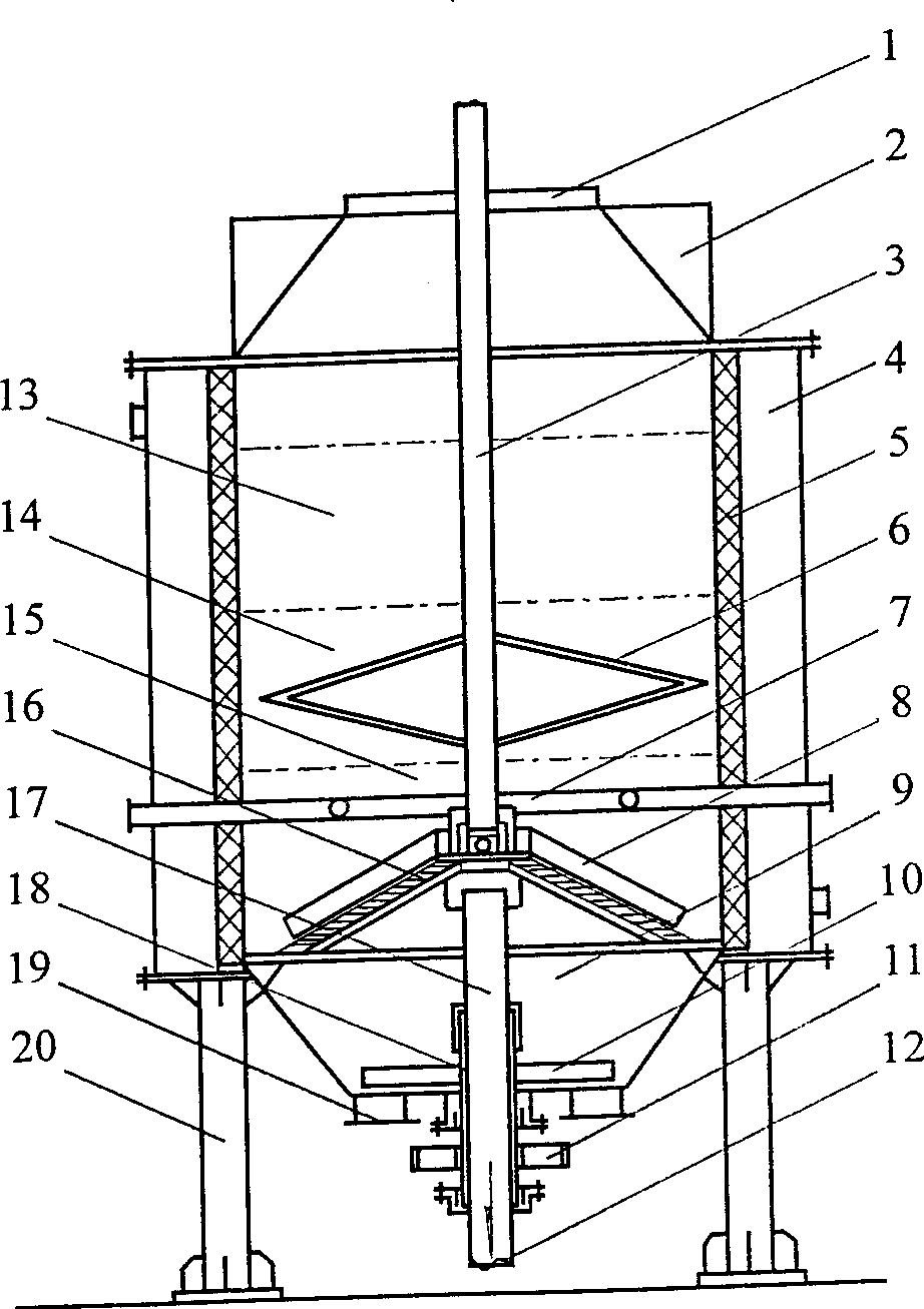 Active carbon producing method with city garbage and carbonizing furnace