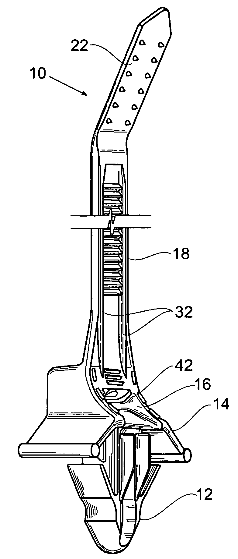 Harness clamp tie