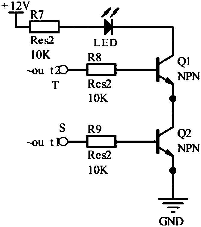 Electricity larceny prevention circuit capable of detecting short-circuiting of electric energy meter