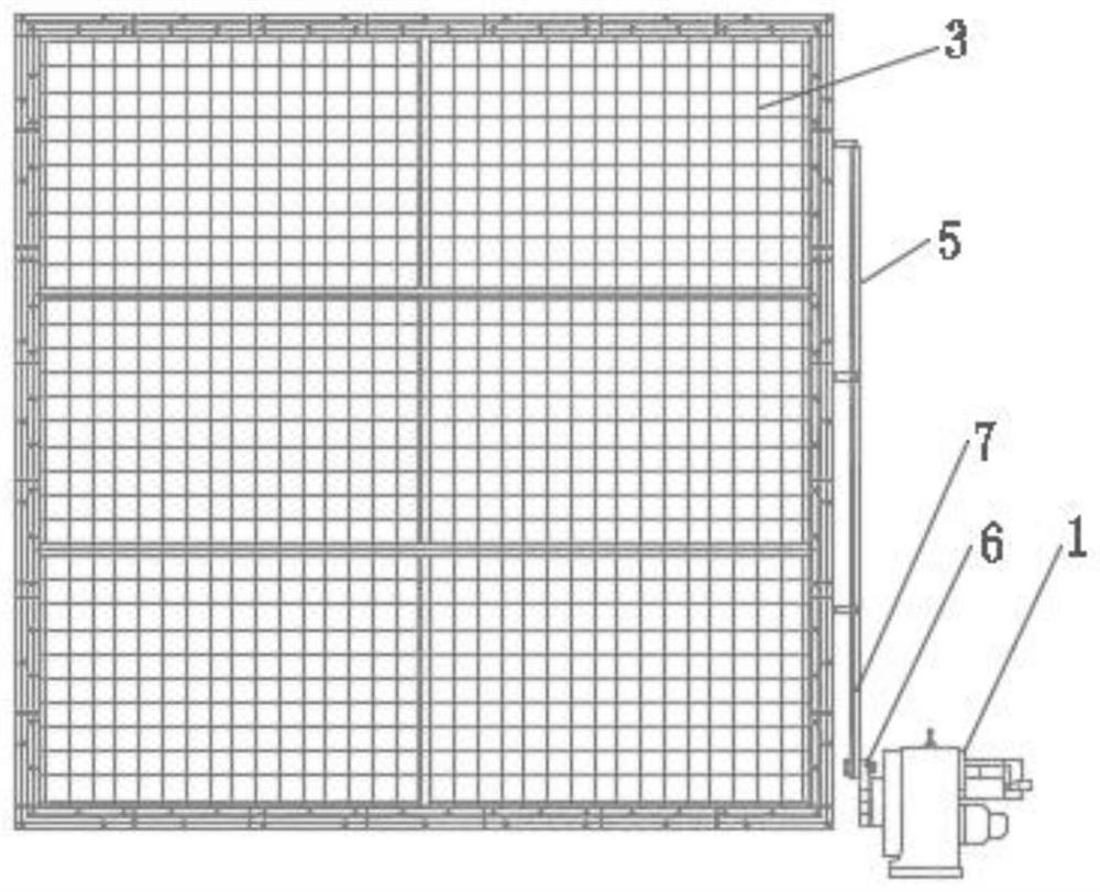 Adjustable combined air valve for tunnel ventilation