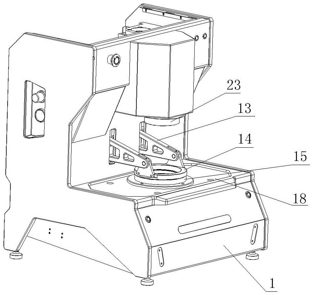 Fabric hydrostatic pressure test system and control method thereof