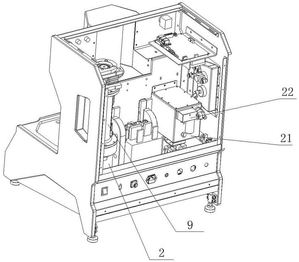 Fabric hydrostatic pressure test system and control method thereof