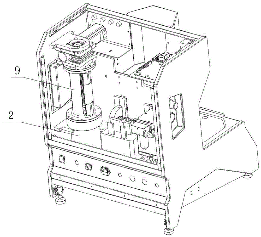 Fabric hydrostatic pressure test system and control method thereof