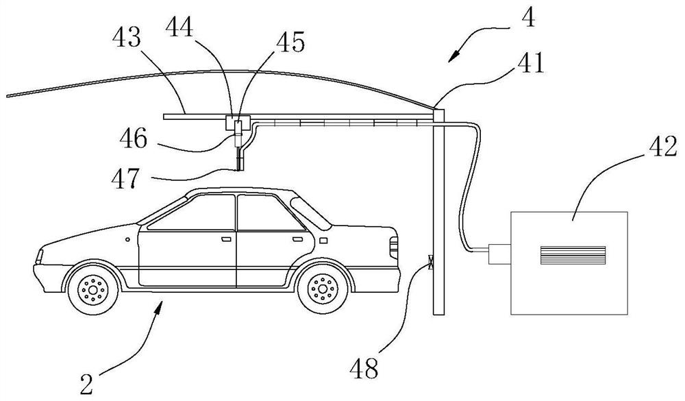 Automobile heat dissipation auxiliary system and method