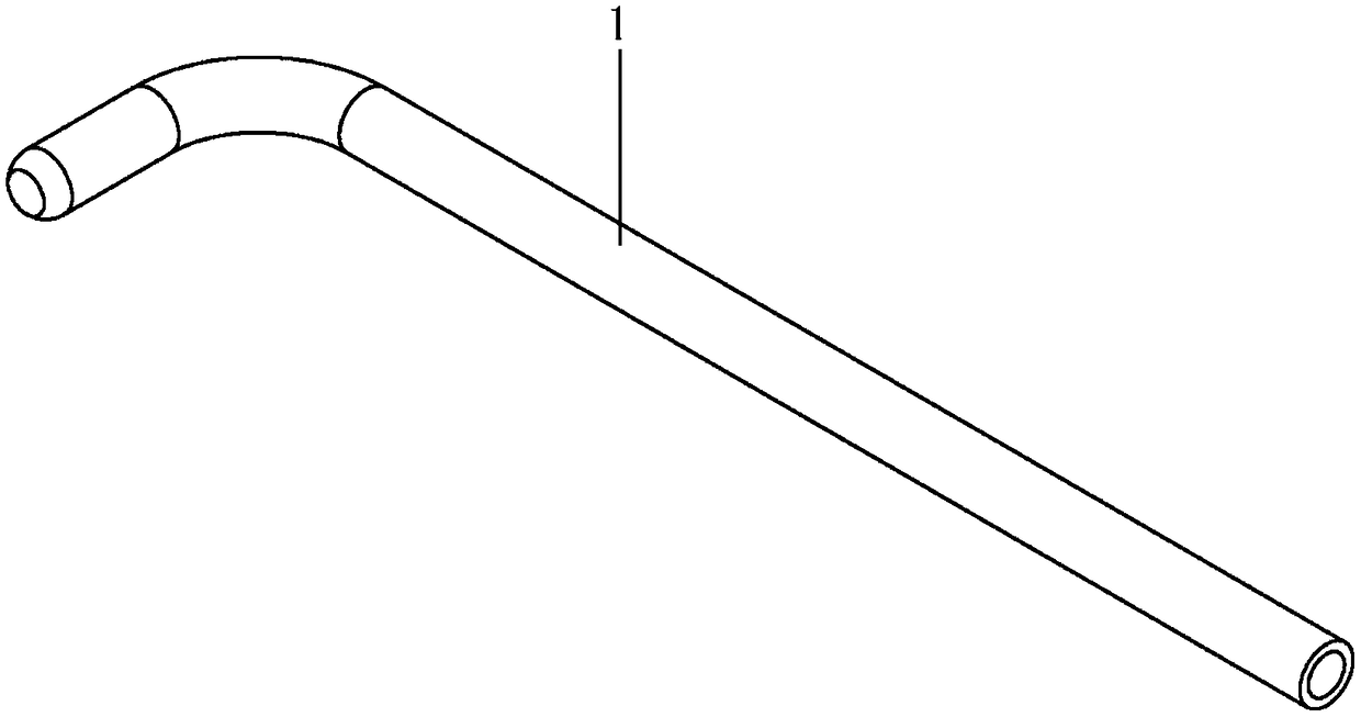 Guide steel wire for hybrid therapy of muscular ventricular septal defect and positioning and conveying device of guide steel wire