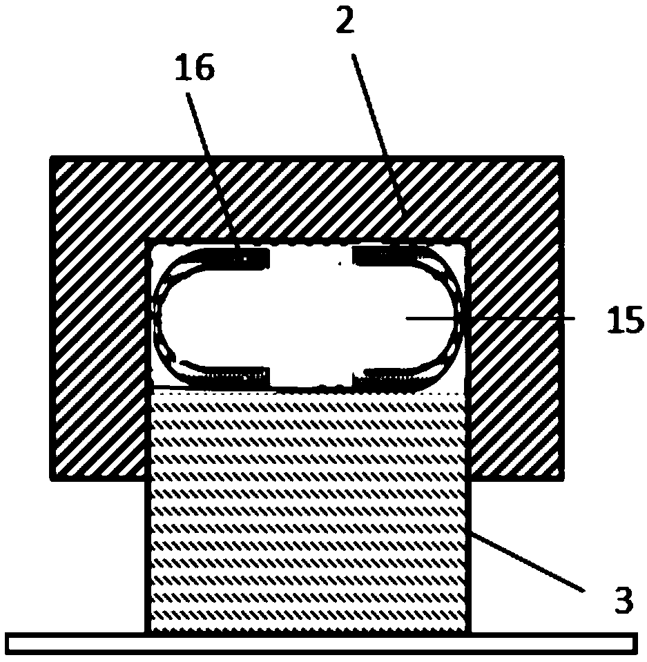 Heat-dissipating and shock-absorbing installation box for new energy vehicle battery pack