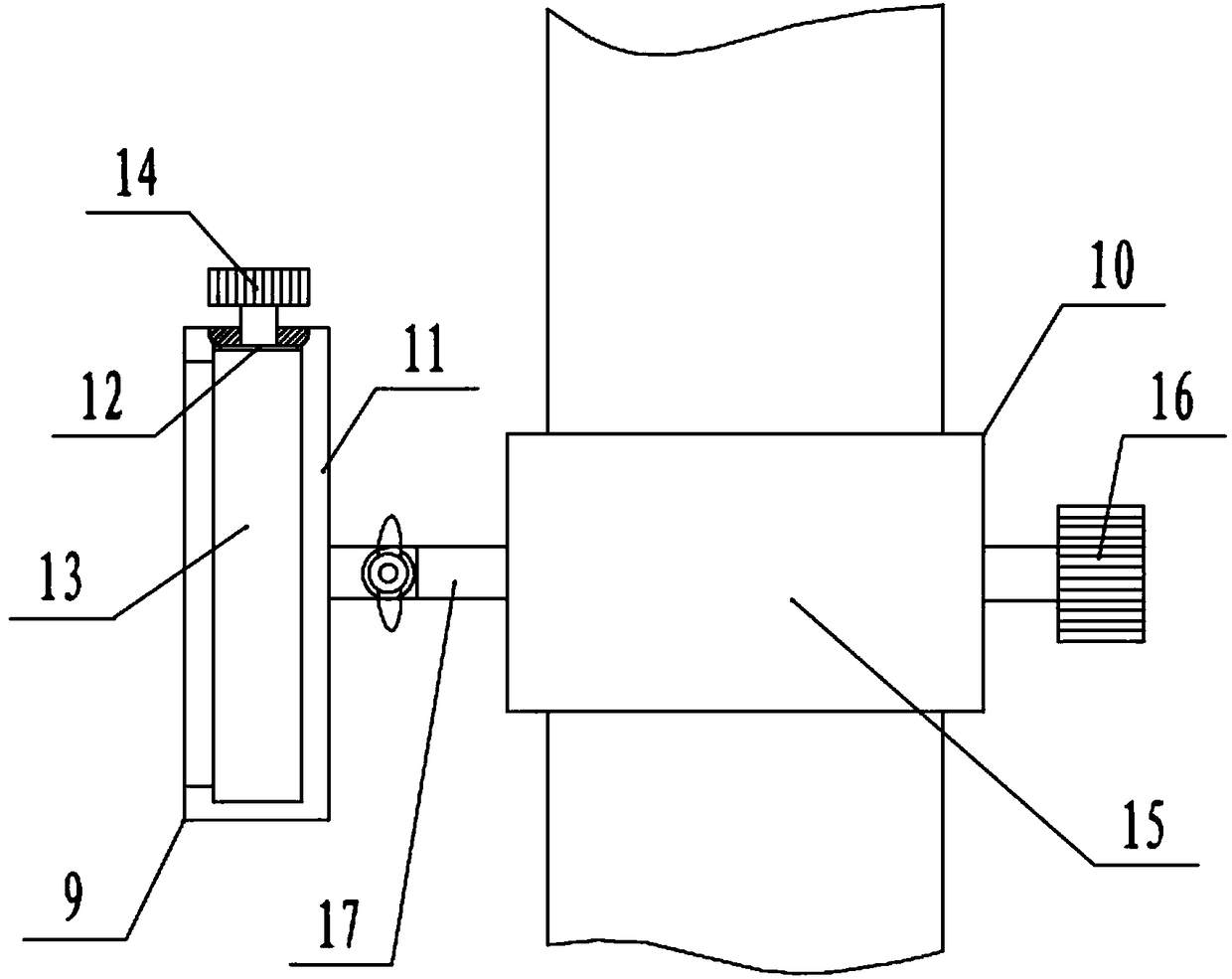 Electrical equipment nameplate observation device based on Bluetooth connection