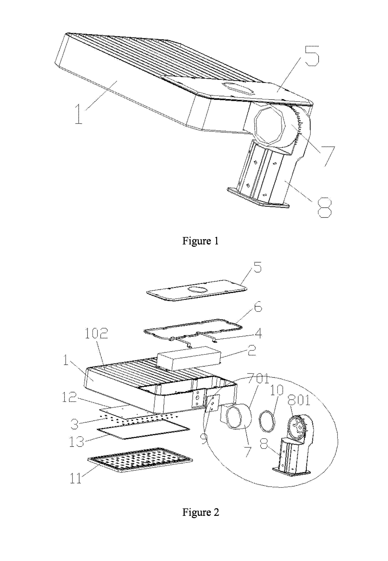 Light emitting diode luminaire