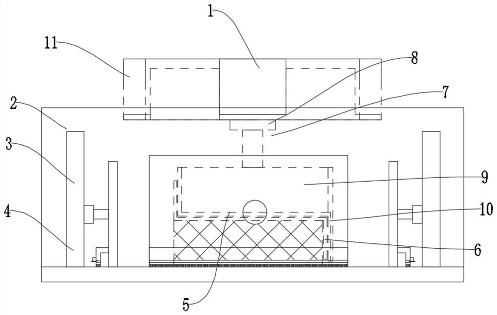 Sweet potato seedling cultivation device