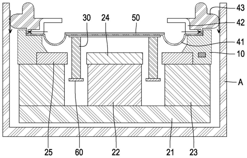 Diaphragm for waterproof microspeaker and microspeaker having same