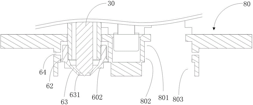 3D printing air nozzle and multi-channel telescopic nozzle valve provided with air nozzle