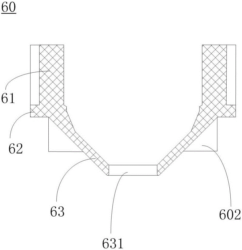 3D printing air nozzle and multi-channel telescopic nozzle valve provided with air nozzle