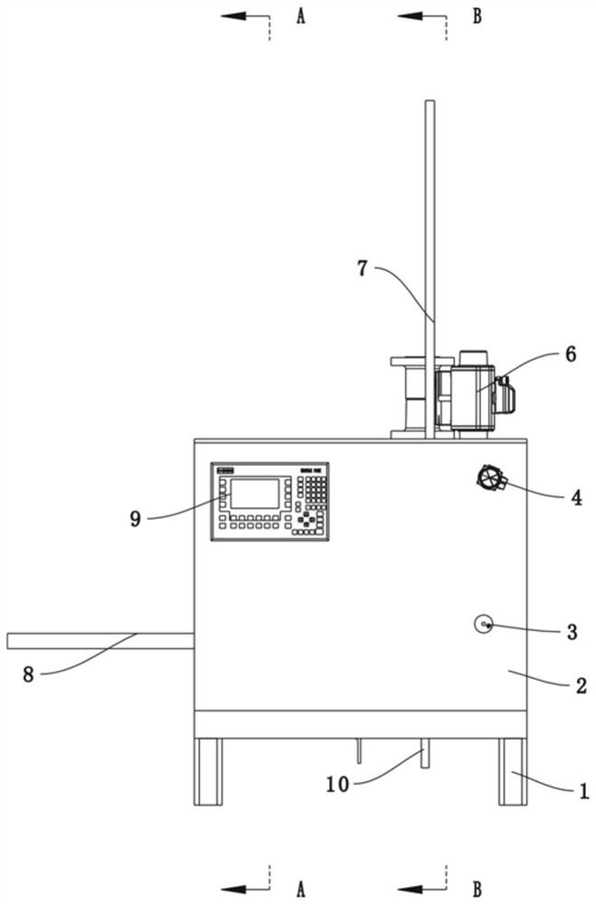 Early-warning and alarm device for measuring bleeding of puerpera delivery in gynaecology and obstetrics