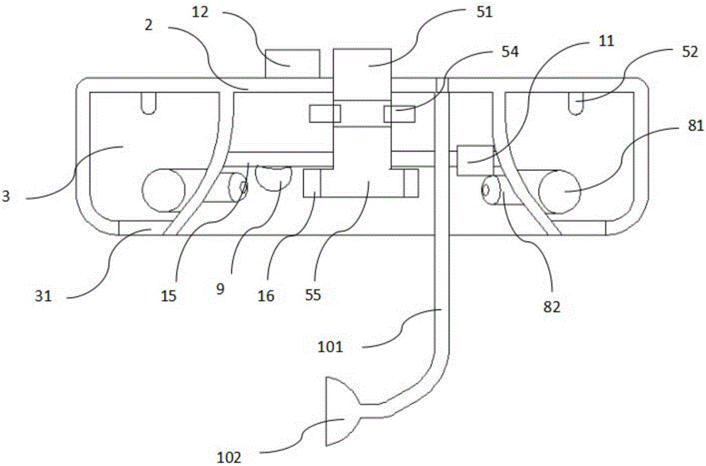 Household steam sauna device and integrated bathroom