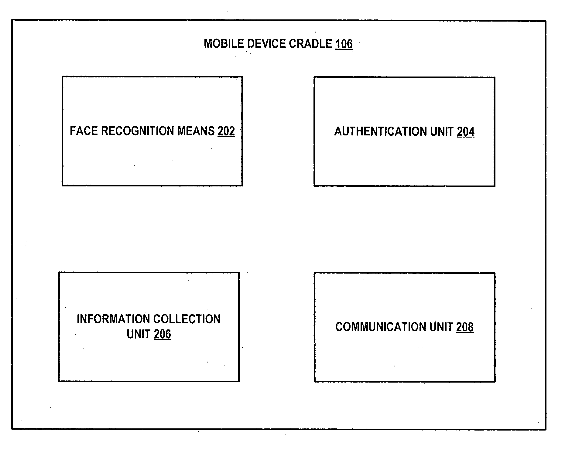 Multi-purpose intelligent cradle for a vehicle