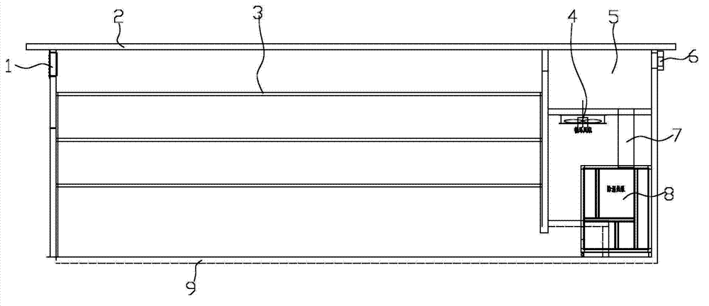 Dehumidifying heat pump unit and tobacco-dehumidifying heat pump baking device